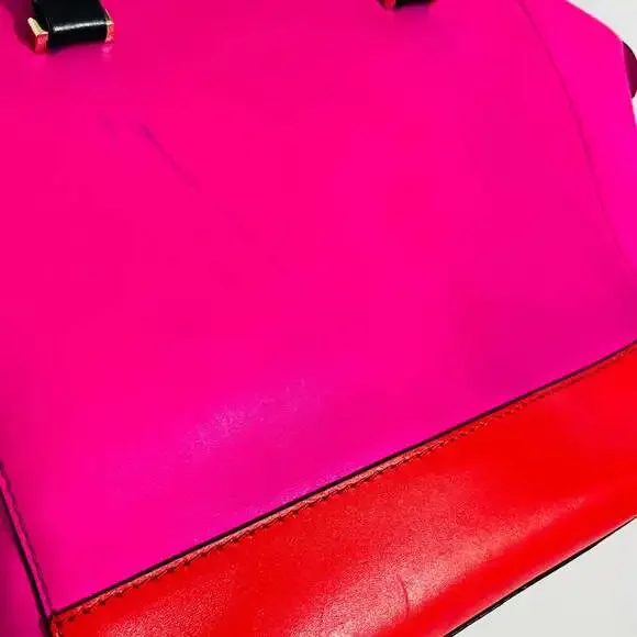 Kate Spade New York 2 Park Avenue Beau Bag in Pink and Red - Picture 12 of 16